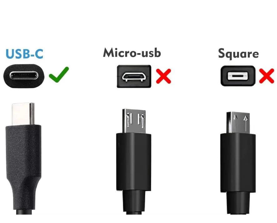 45W USB-C AC Adaptador Lenovo ThinkPad T580 20L9001DUS 20L90046US