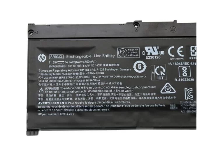 Original 4550mAh 52.5Wh HP Envy x360 15-cn0000ne 15-cn0013tx Batería