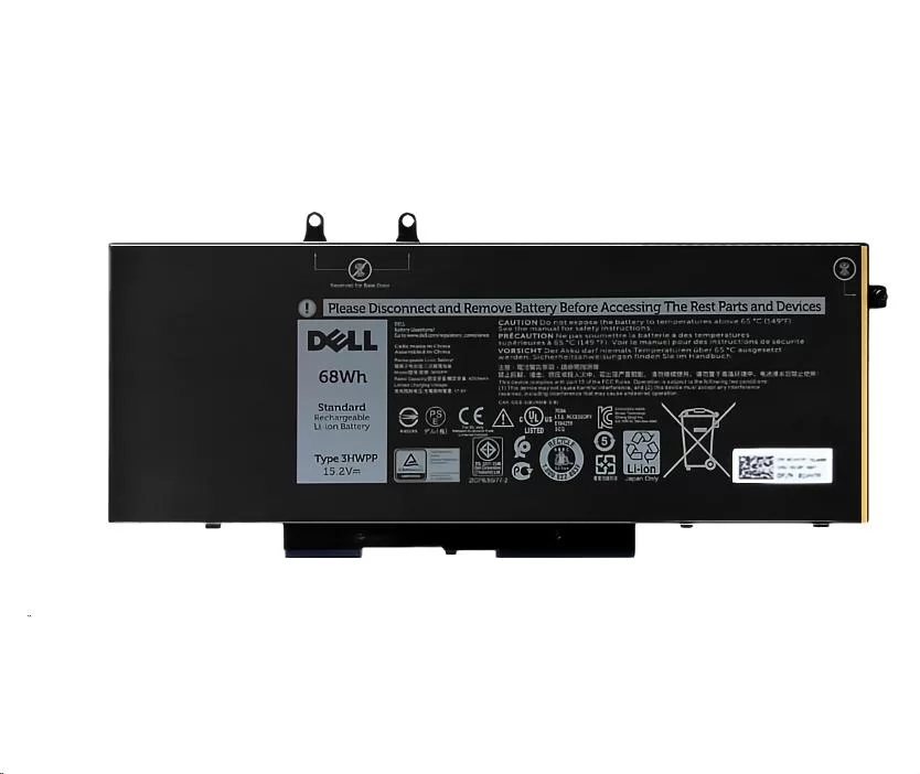 Original 4250mAh 68Wh Dell 10X1J 1VY7F 3YNXM Batería