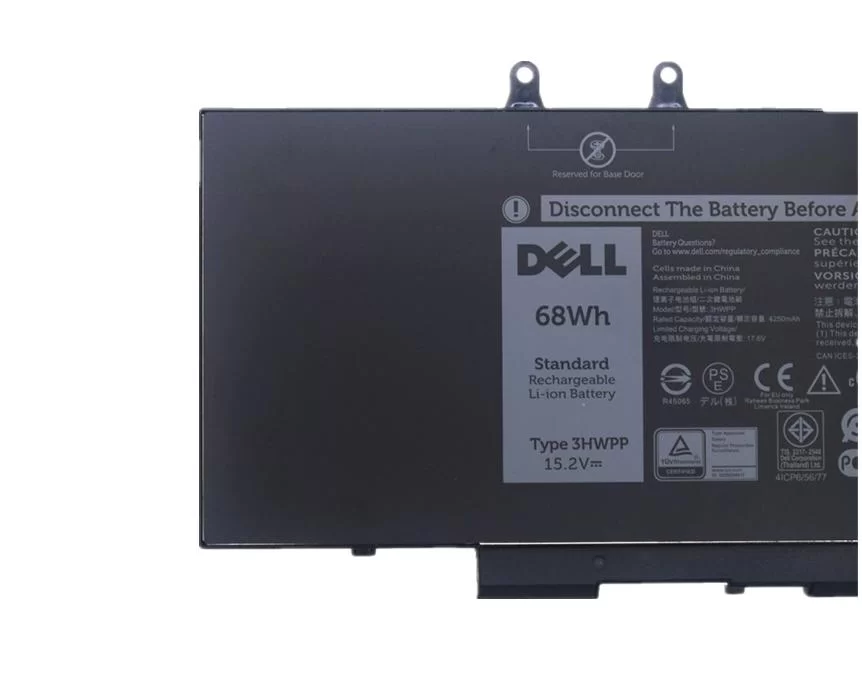 Original 4250mAh 68Wh Dell 3PCVM YPVX3 JG75F Batería