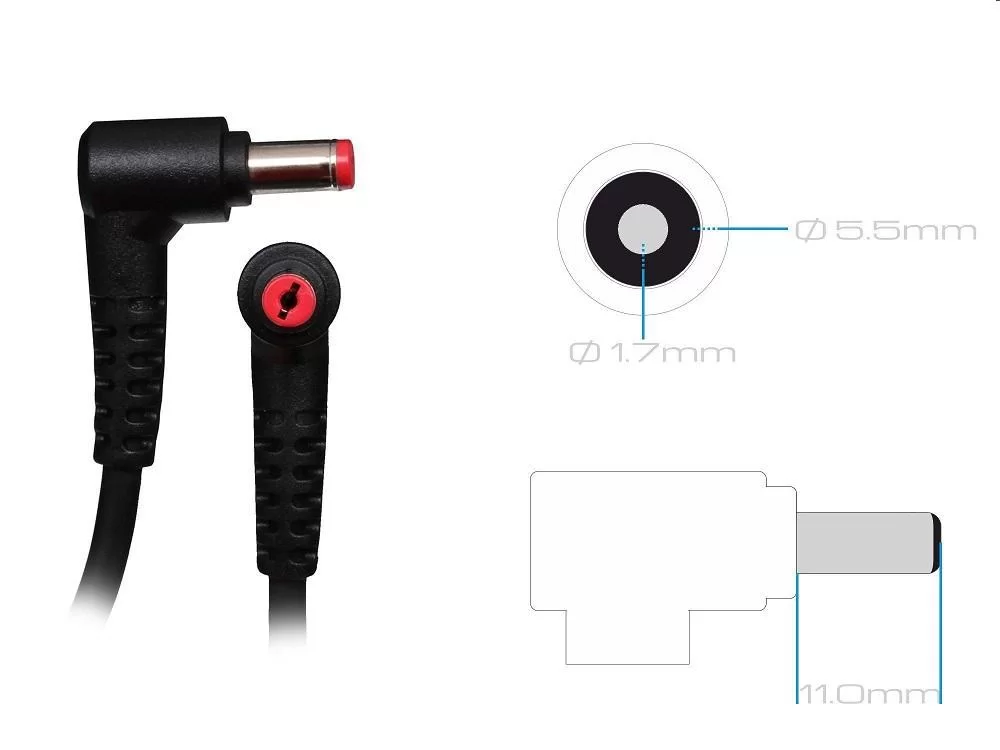 Original 180W Acer Aspire 7 A717-72G-57WH Adaptador Cargador + Cable