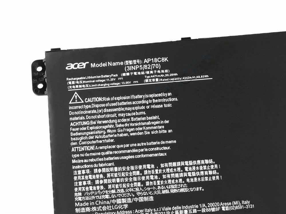 Original 50.29Wh 4471mAh Acer Aspire 1 A114-61-S67G Batería