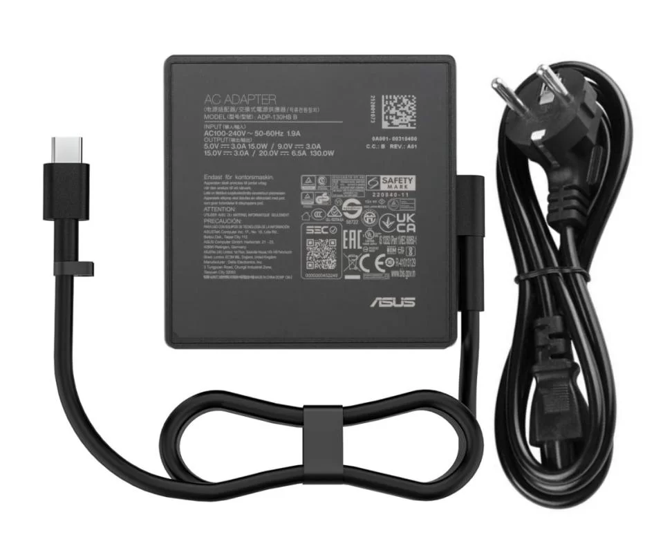 Original 130W USB-C Asus ADP-130HB B AC Adaptador Cargador + Cable