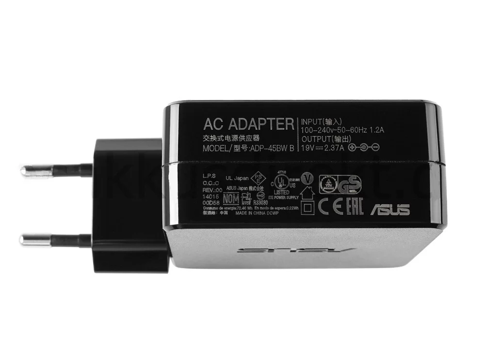 Original 45W Adaptador Cargador Asus X454YI-BX801D