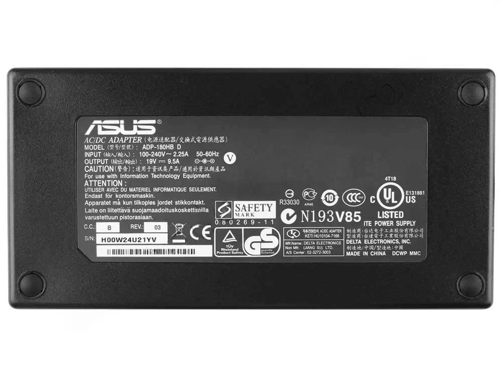 Original 180W Asus 0A001-00260000 Adaptador Cargador