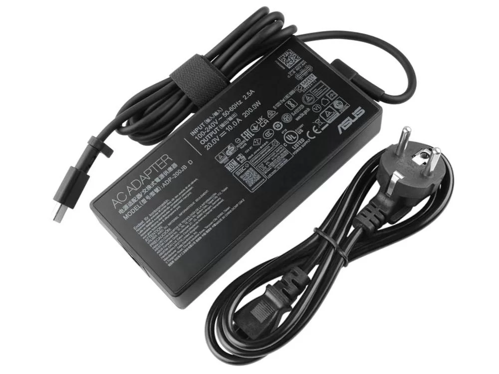 200W Original Asus 0A001-01120900 Rectangle Conn AC Adaptador + Cable