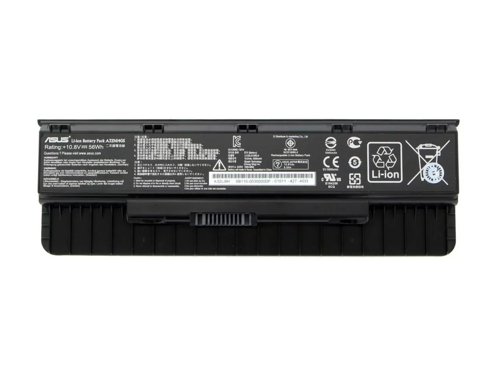 Original 56Wh Batería Asus A32N1405 0B110-0030000P