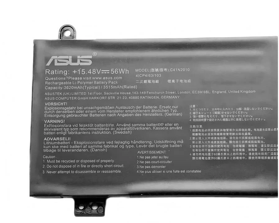 Original 3620mAh 56Wh Asus ROG Strix G15 G513IC Batería