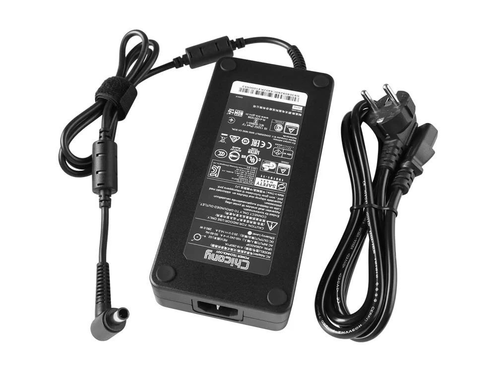 Original 20V 14A 280W Fujitsu A250A001P AC Adaptador + Cable