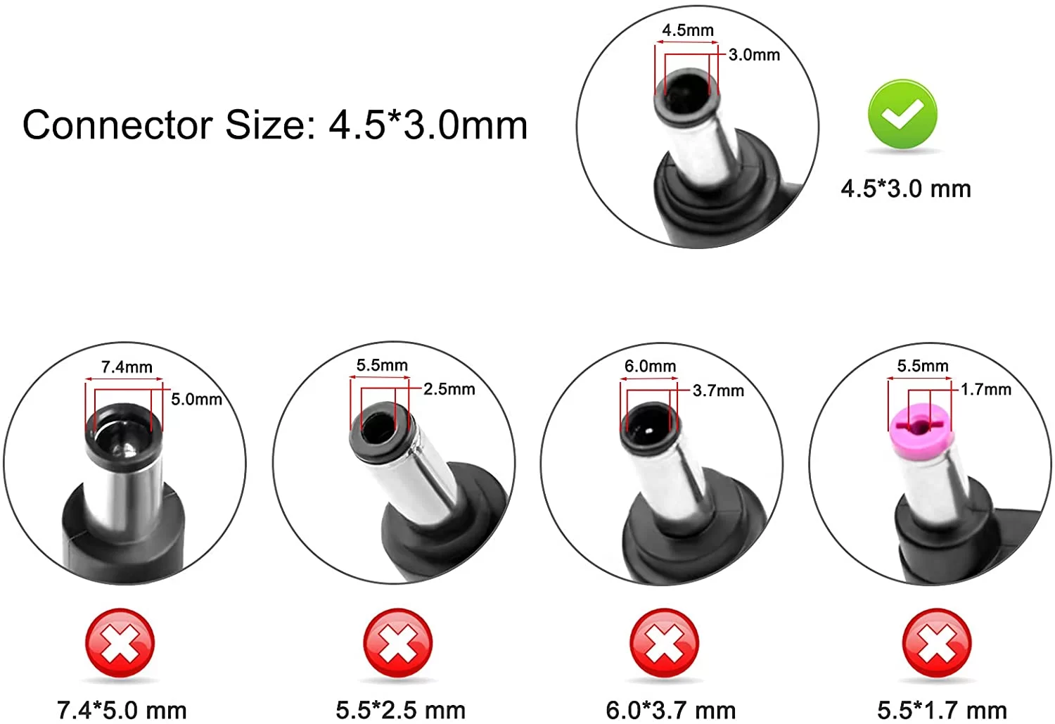 Original 20V 7.5A 150W MSI CreatorPro M15 A11UIS-847XPT AC Adaptador Cargador + Cable