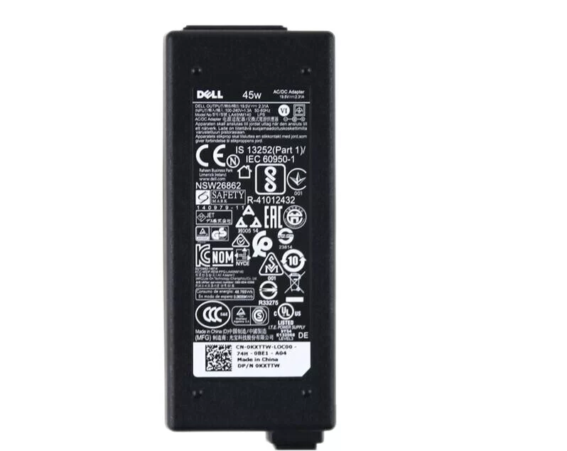 Original 45W Adaptador Cargador Dell 0X9RG3 0YTFJC