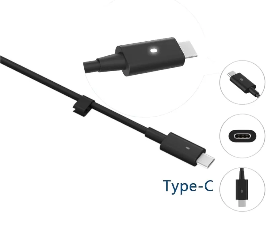Original 100W USB-C Dell 8T03C FJHVF Adaptador Cargador + Cable