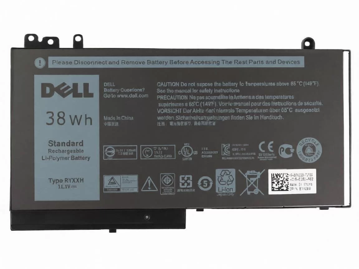 Original 38Wh 3Cell Dell Latitude 12 E5250 P25S001 Batería