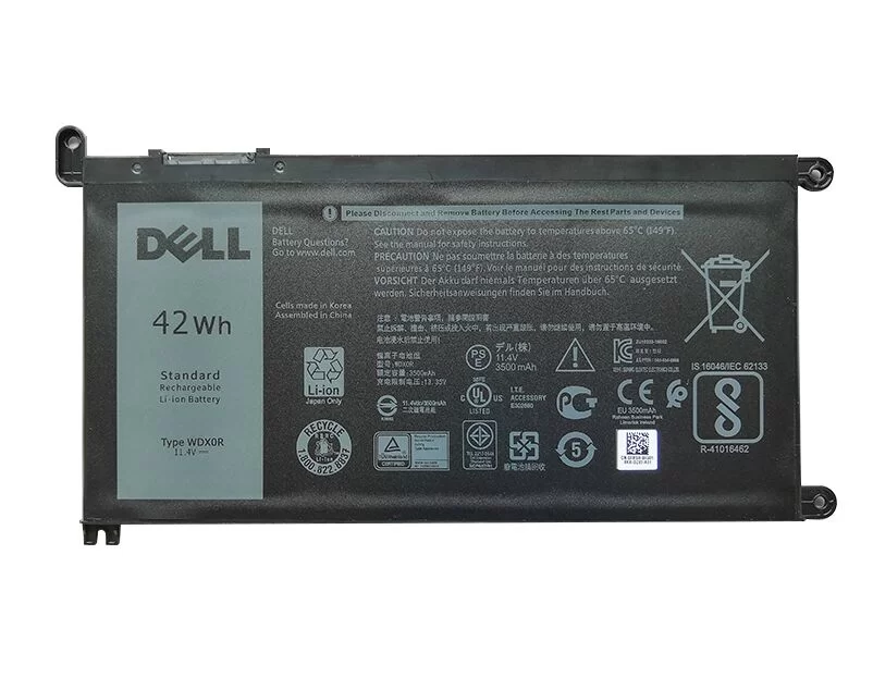 Original 42Wh 4 Cell Batería Dell 3CRH3