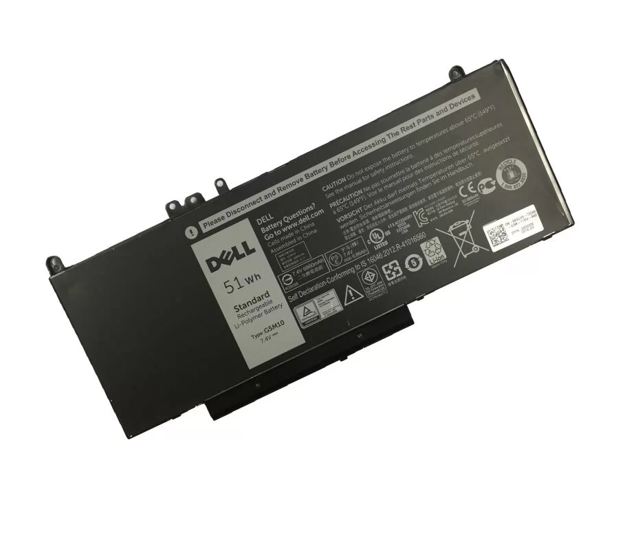 Original 51Wh Dell 451-BBLK 0WYJC2 Batería