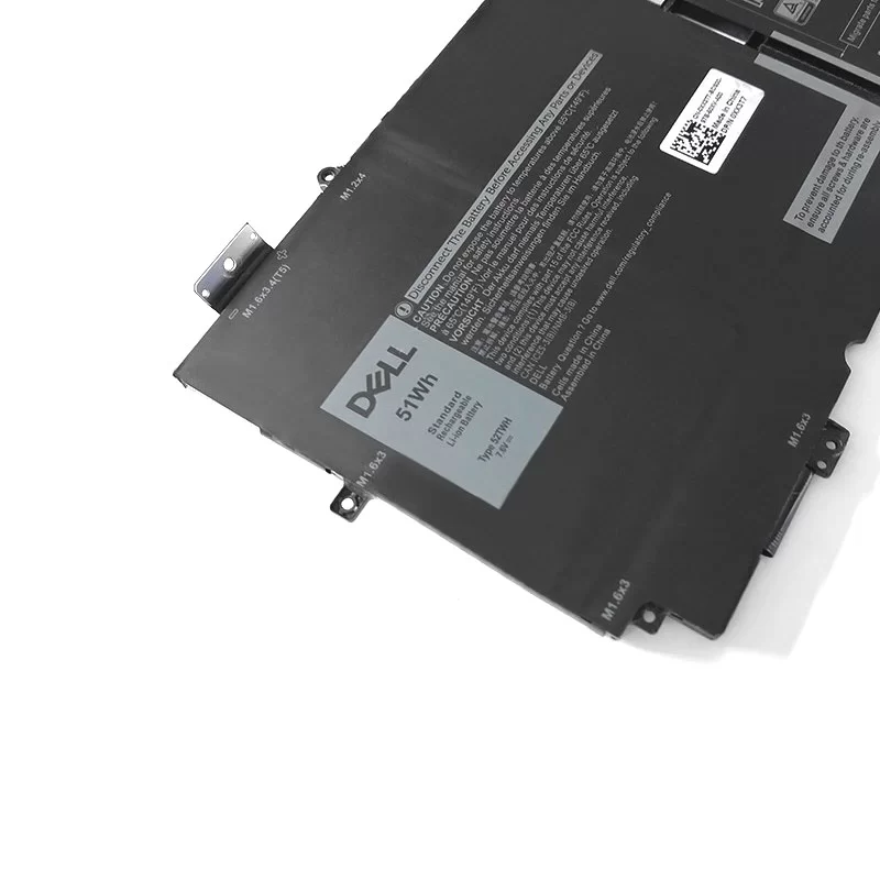 Original 6710mAh 51Wh Dell 2ICP4/61/88-2 Batería
