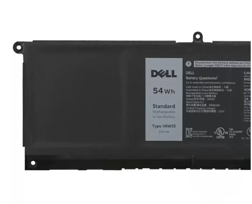 Original 15V 54Wh 3600mAh Dell Inspiron 14 5425 Batería