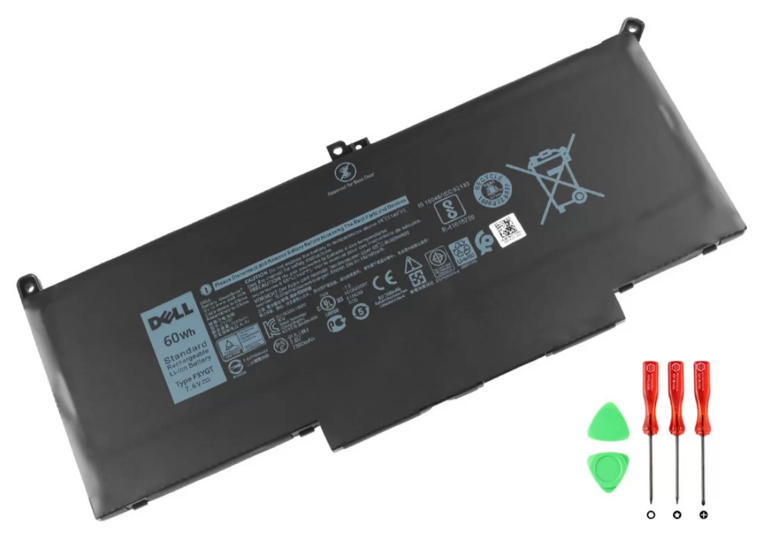 Original 7500mAh 60Wh Dell 0MYJ96 0DM3WC Batería