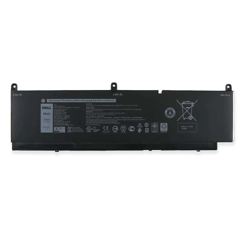 Original 5667mAh 68Wh Dell 17C06 447VR C903V Batería