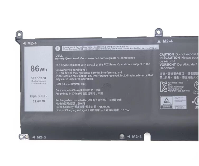 Original 7167mAh 86Wh Dell Alienware m15 R7 Batería