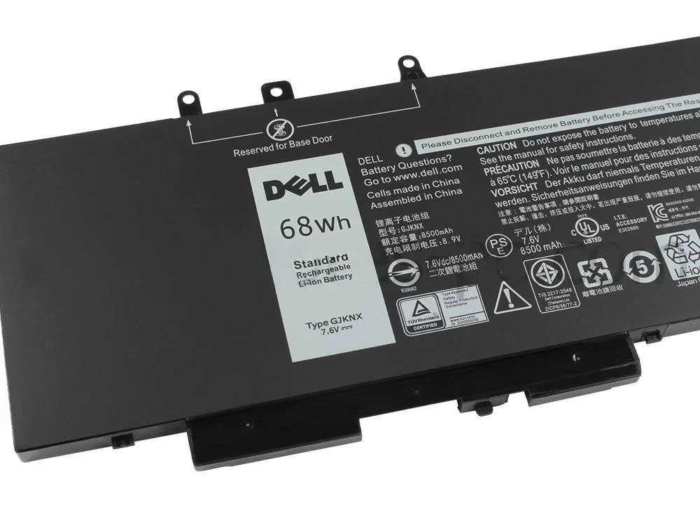 Original 68Wh Dell N038L5490-D1536FCN N071L5490-D1516CN Batería