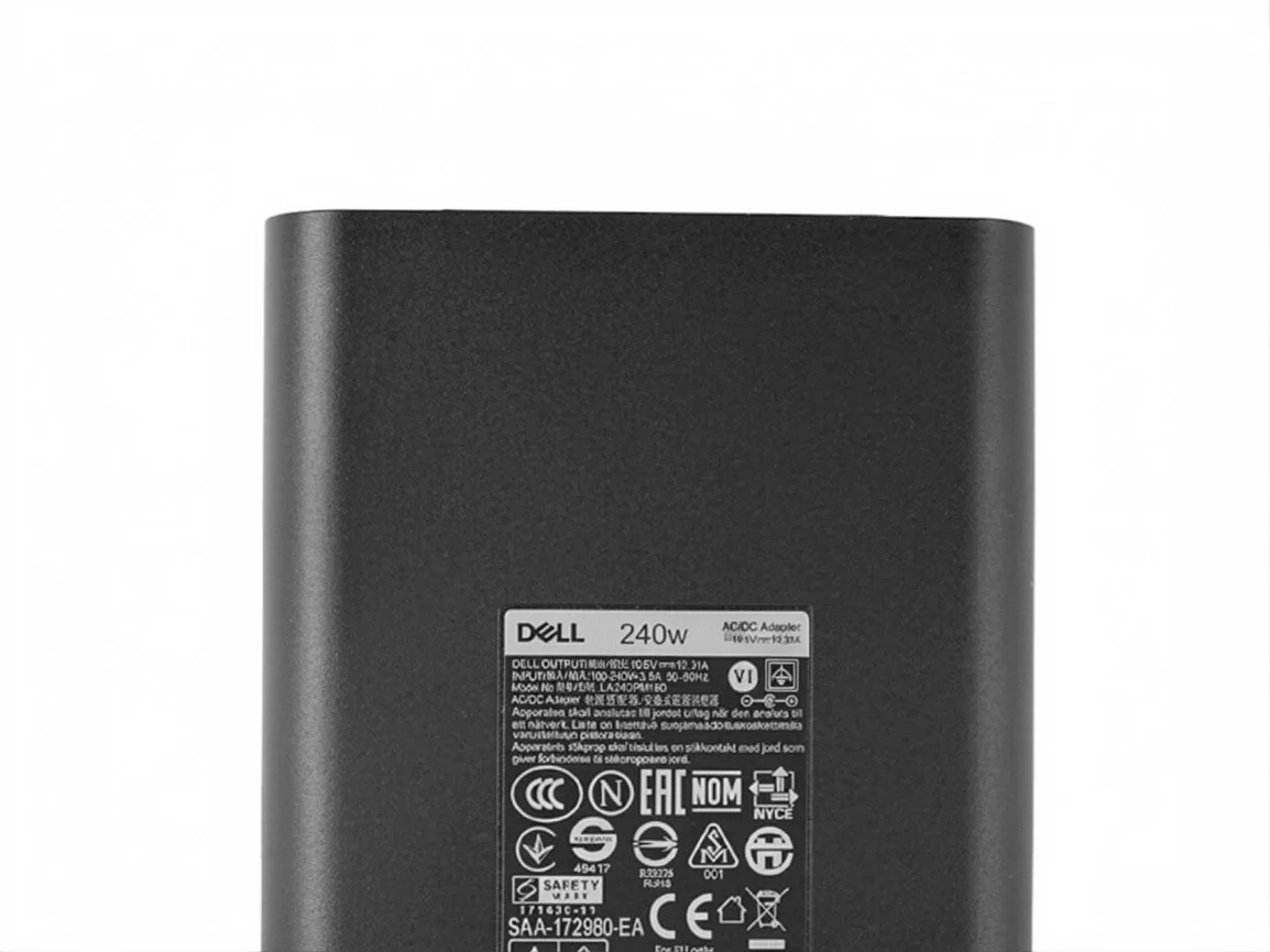 Original 240W Dell Alienware 15 R4 (A15-2FXWX) Adaptador Cargador + Cable Original 240W Dell Alienware 15 R4 (A15-2FXWX) Adaptador Cargador + Cable