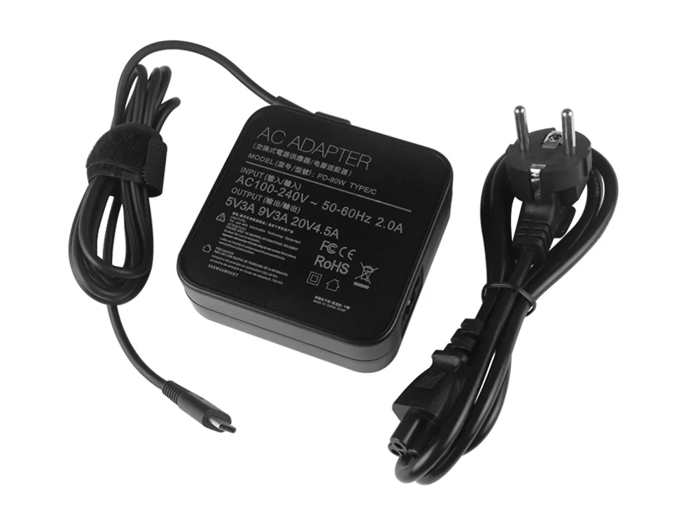 90W USB-C Adaptador Cargador HP 2ZJ21EA 2ZJ64EA