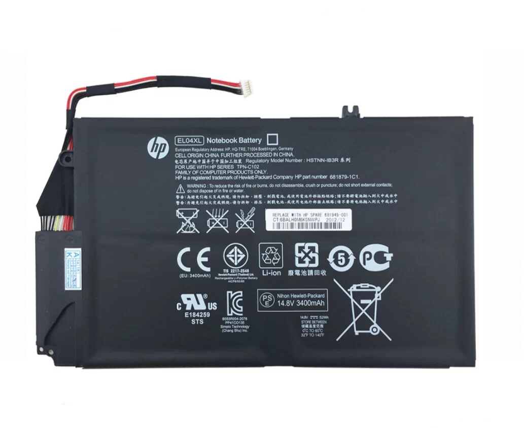 Original 52Wh Batería HP 681879-171