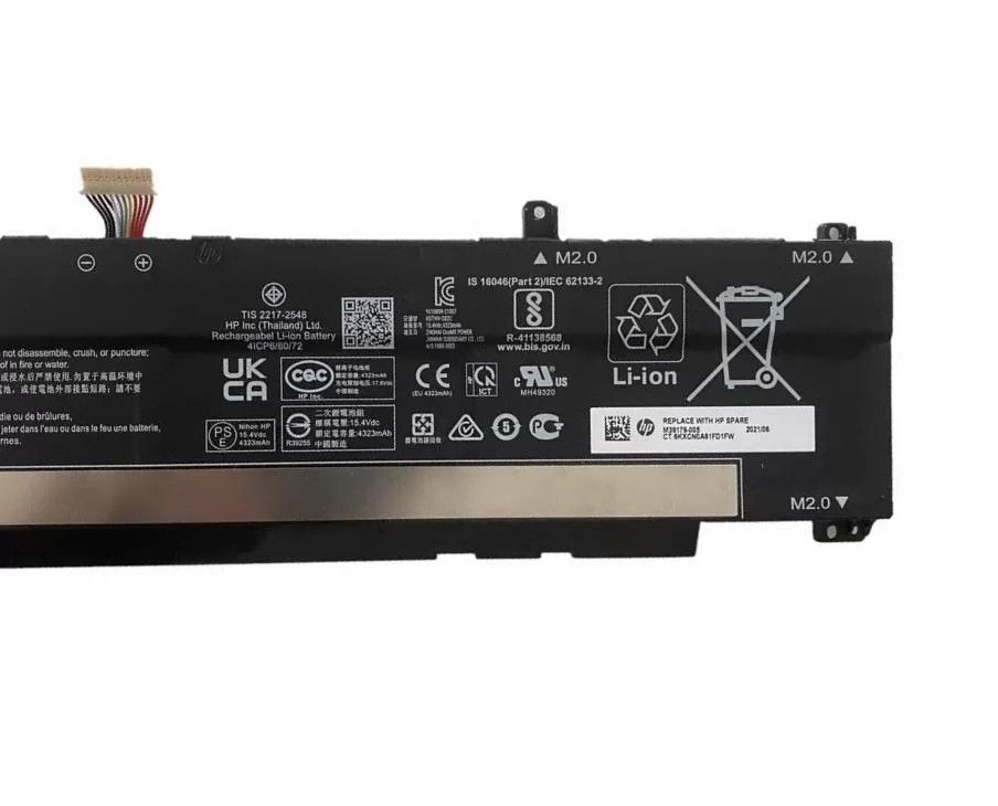 Original 4550mAh 70.07Wh HP Victus Gaming 16-s0012AX Batería Original 4550mAh 70.07Wh HP Victus Gaming 16-s0012AX Batería