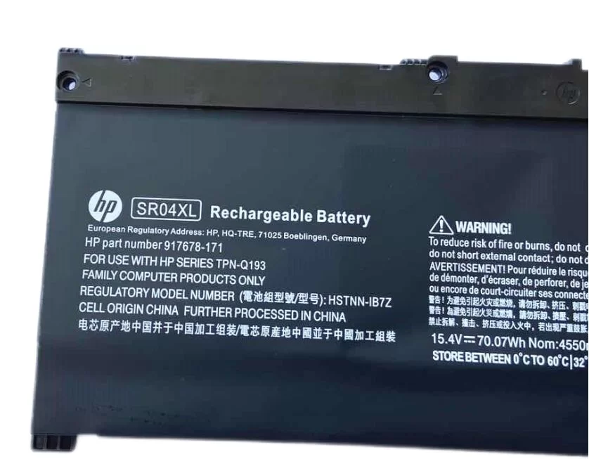 Original 4550mAh 70.07Wh HP Omen 15-ce000 Batería