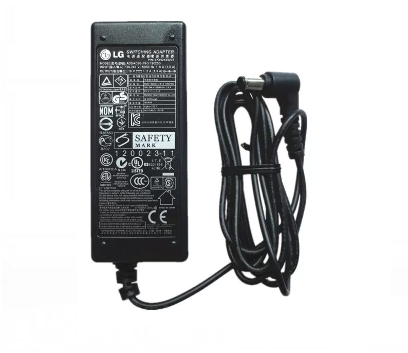 Original 25W AC Adaptador LG IPS Monitor MP37 27MP37VQ-B 27MP37HQ-B