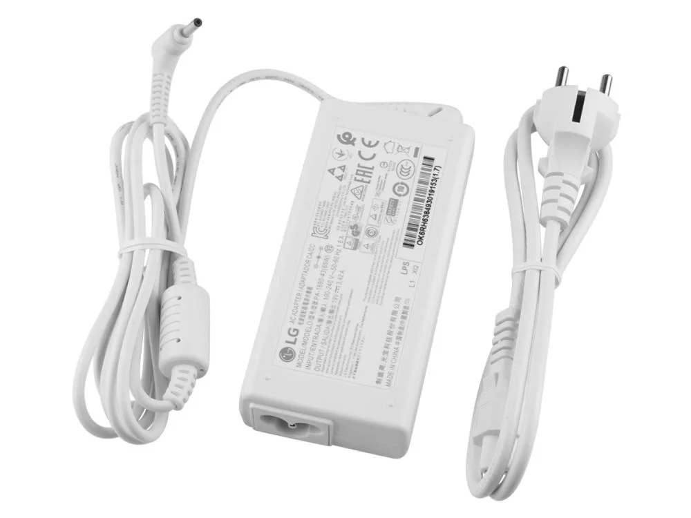 Original 19V 3.42A 65W LG Gram 14Z950-MFLGL Adaptador Cargador + Cable
