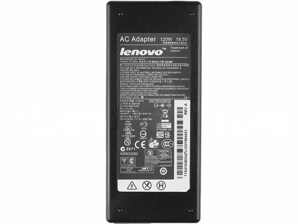 Original 19.5V 6.15A 120W Lenovo B470 14" HD Adaptador Cargador + Cable