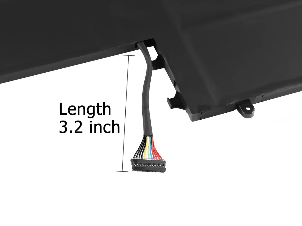 Original 4955mAh 57Wh Lenovo 5B10Q88555 Batería Cable Largo