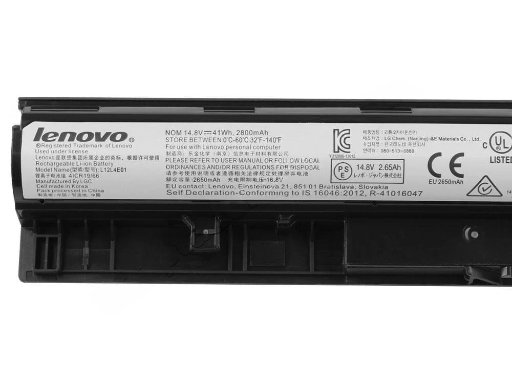 Original 41Wh Lenovo Eraser G50 Batería