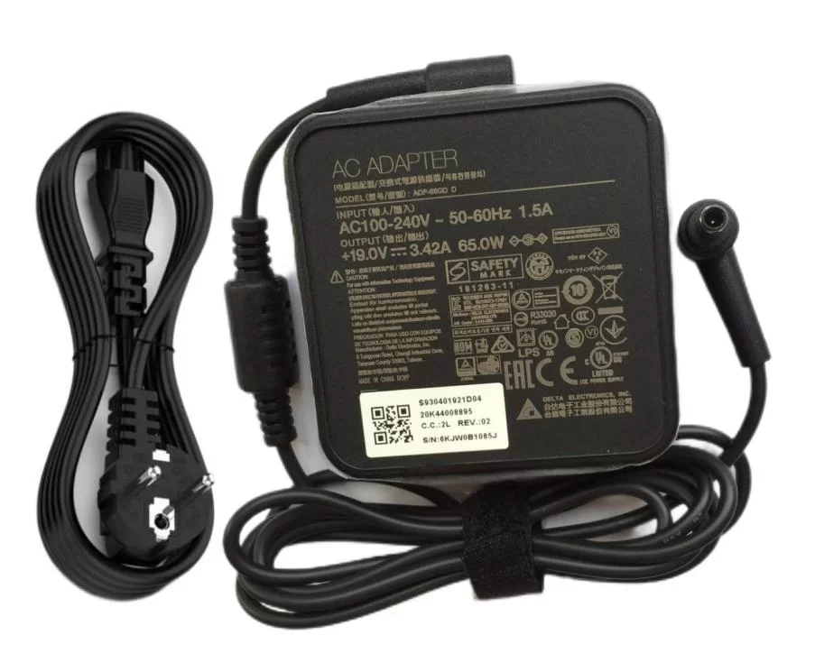 Original 19V 3.42A 65W MSI 957-14D22P-103 AC Adaptador + Cable