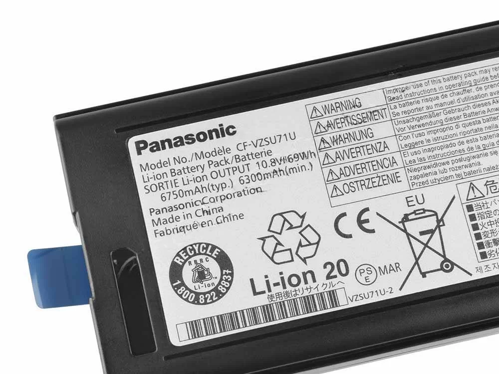 Original 4200mAh 46Wh Panasonic Toughbook CF-31 Batería