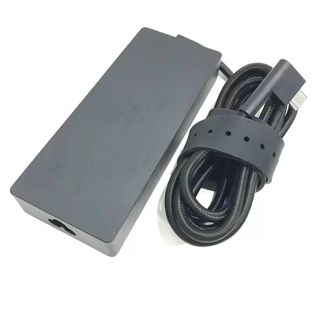 Original 200W Razer Blade 15 Base 2019 RZ09-03006 Adaptador Cargador + Cable