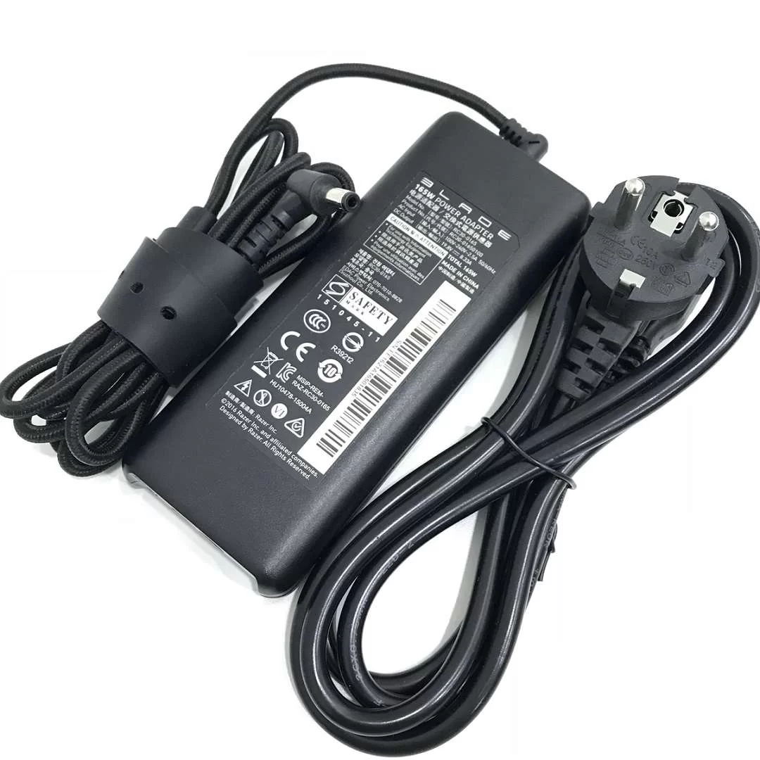 Original 165W Razer Blade 14 17 RZ09 Series Adaptador Cargador + Cable