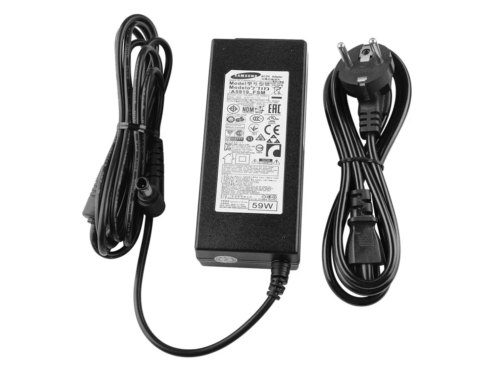 Original 59W Samsung UE325000AKXXU AC Adaptador + Cable