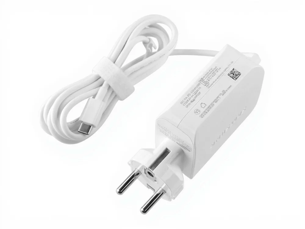 Original 65W USB-C Cargador Samsung Galaxy Book 12 AC Adaptador