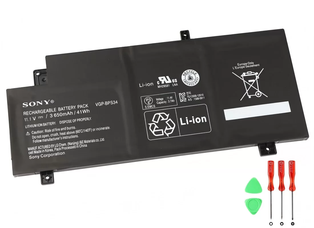 Original 3650mAh 41Wh Batería Sony Vaio SVF14AA1KT
