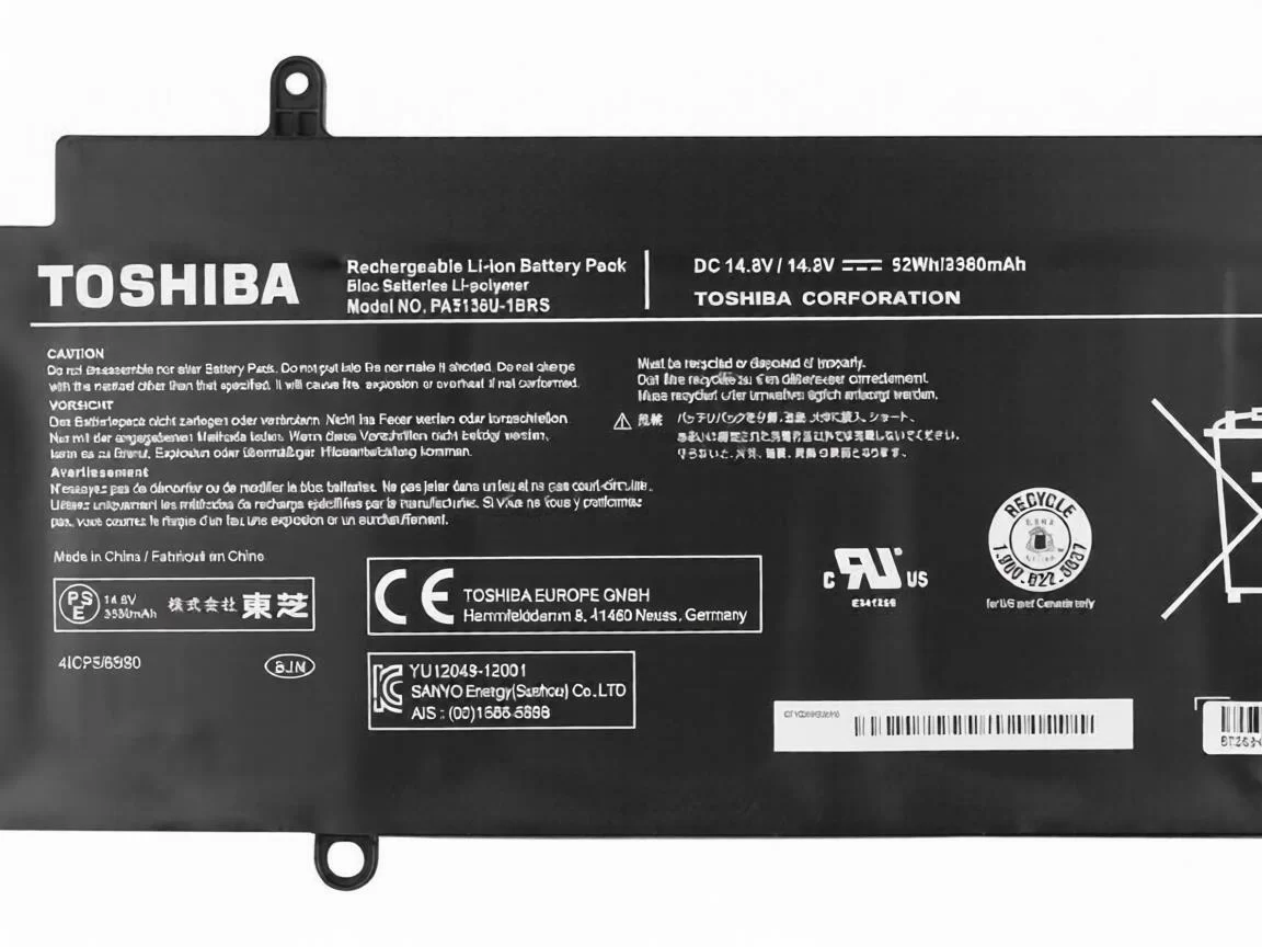 Original 52Wh Batería Toshiba Portege Z30-A